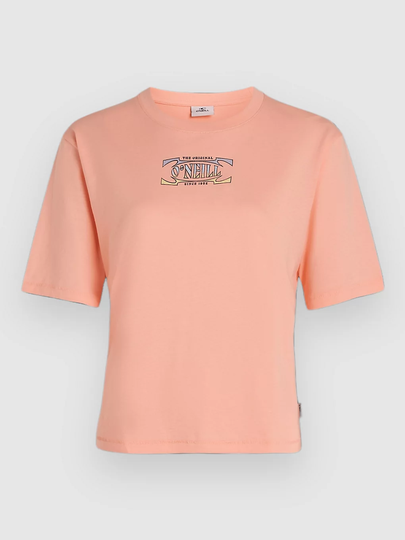 O'Neill Summer Musthaves Back Print T-Paita pinkki