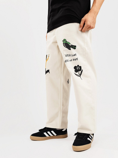 Volcom Fa Bob Mollema Jeans harmaa