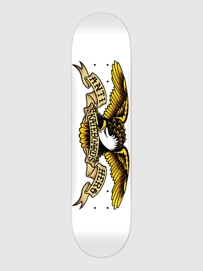 Antihero Team Classic Eagle 8.75" Skeittilaudan dekki valkoinen