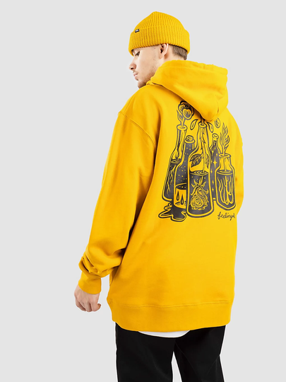 And Feelings Rose Hoodie keltainen
