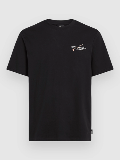 O'Neill Retro Back Print T-paita musta