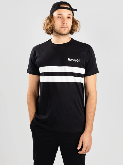 Hurley Oceancare Block Party T-Shirt musta