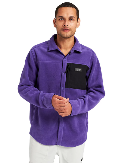 Burton Hearth Fleece Sweater violet