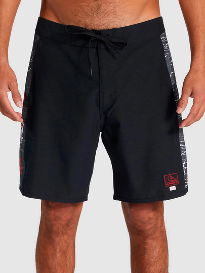 Quiksilver X Stranger Things Original Arch 1986 18 Boardshorts musta