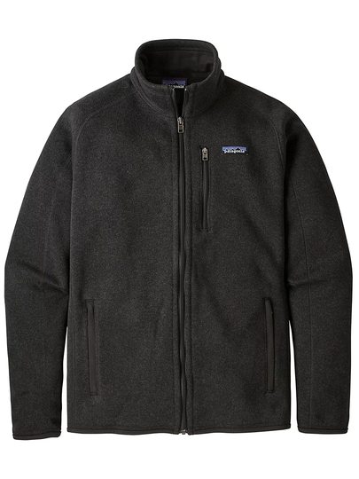 Patagonia Better Sweater Vetoketjullinen huppari musta
