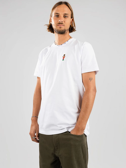 Iriedaily Nutcrax Emb T-Shirt valkoinen