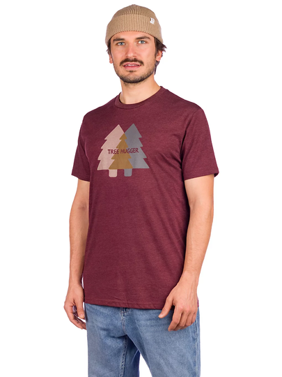 Tentree Tree Hugger Classic T-Shirt punainen