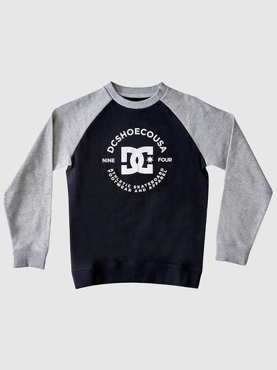 DC Star Pilot Raglan Crew Sweater musta