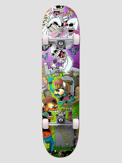 Cruzade Skate Punk Is Not Dead 8.375"X31.83" Skeittilaudan dekki kuviotu