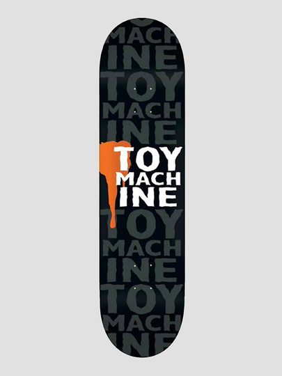 Toy Machine Drip 8.25" Skateboard Deck musta