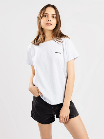 Patagonia P-6 Logo Responsibili T-Shirt valkoinen