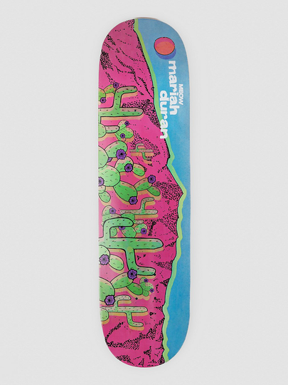 Meow Skateboards Mariah Duran Sandia 8.25" Skateboard Deck kuviotu