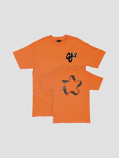 OJ Wheels Oj Star T-Shirt oranssi