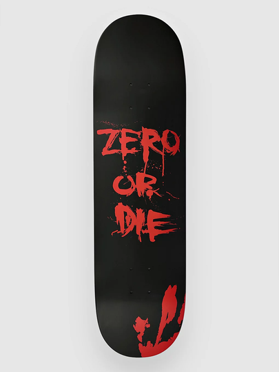 Zero Or Die 8.5" Skeittilaudan dekki musta