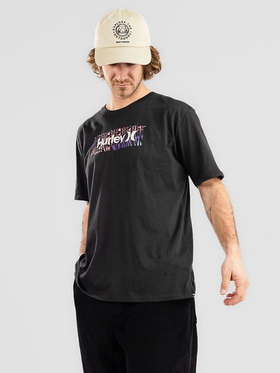 Hurley Everyday Wash Venice Punk T-Shirt musta