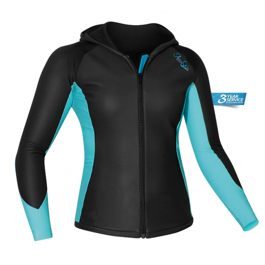 Camaro Aquaskin Thermo Hoody, naiset
