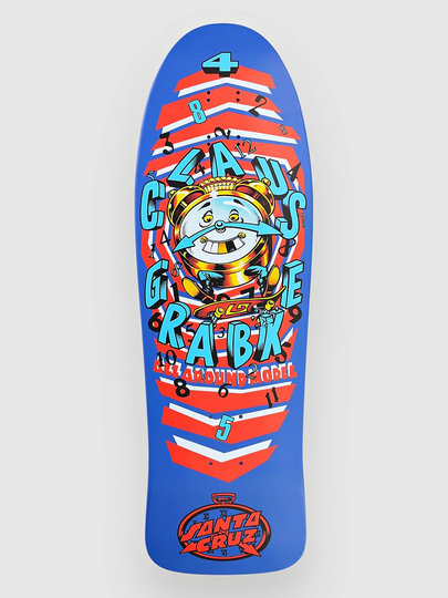 Santa Cruz Grabke All Around Reissue 9.89" Skeittilaudan dekki sininen