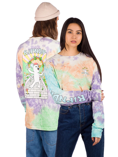 RIPNDIP Lucky Charms Longsleeve T-Shirt tiedye