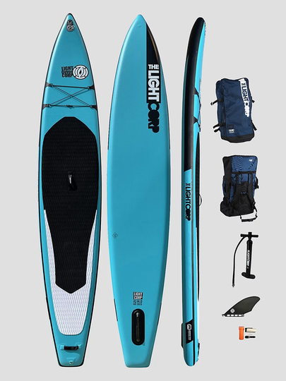 Light ISUP The Blue Series Tourer 14'0 X 30" SUP-Lauta kuviotu