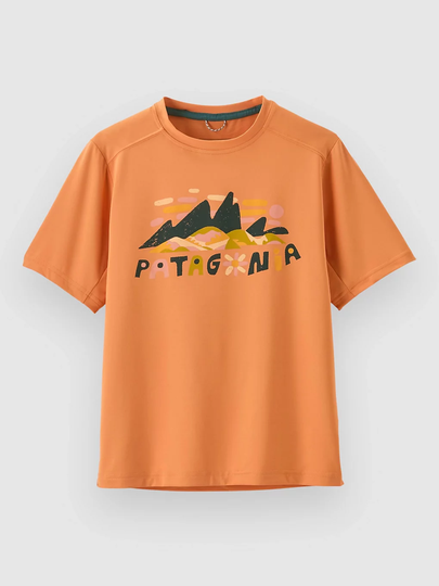Patagonia Cap Sw Kids T-Paita oranssi