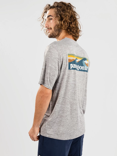 Patagonia Cap Cool Daily Graphic Lycra harmaa