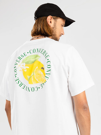 Converse Fresh Lemon Graphic T-Shirt valkoinen