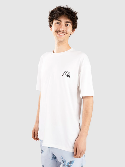 Quiksilver DNA Bubble Logo Lycra valkoinen