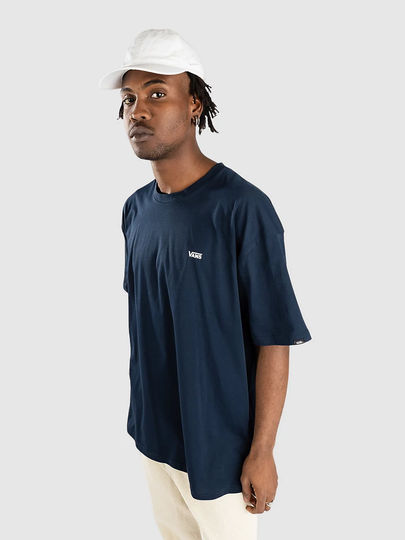 Vans Left Chest Logo T-paita sininen