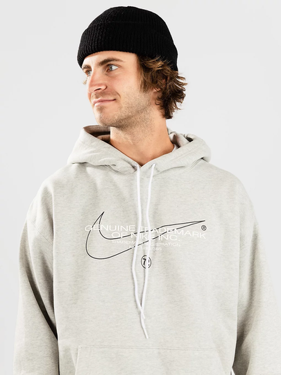 Nike SB Gen Trdmrk Loog Hoodie harmaa