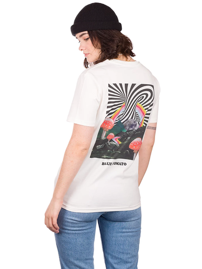 Blue Tomato Twist Spiral T-Shirt valkoinen