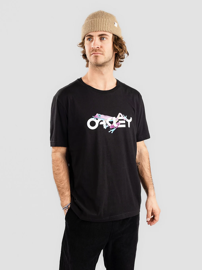 Oakley Retro Frog B1B T-Shirt musta