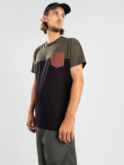 Iriedaily Block Pocket T-paita vihreä