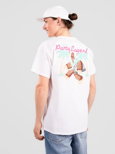 Party Pants Party Legend T-Shirt valkoinen