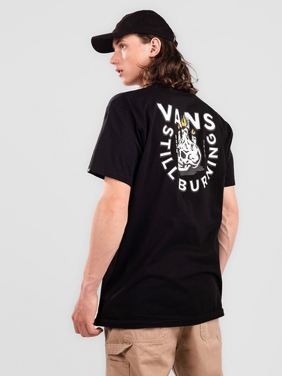 Vans Still Burnin T-Shirt musta