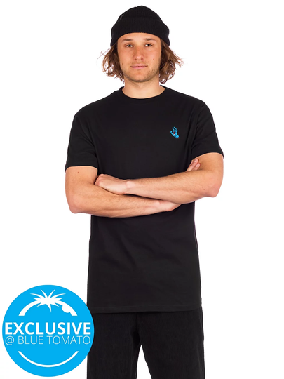 Santa Cruz BT Screaming Mini Hand T-Shirt musta