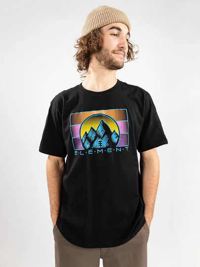 Element Palazzo T-Shirt musta