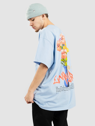 Empyre Hibiscus Boos T-Shirt sininen