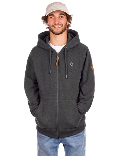 Kazane Martin Zip Hoodie harmaa