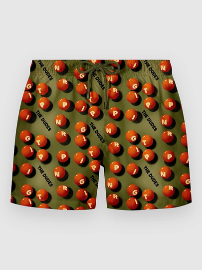 The Dudes Tripping Swim Surffishortsit kuviotu