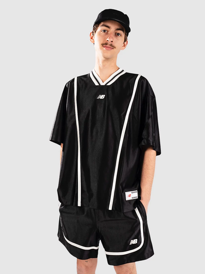 New Balance Poly Tricot Shooting T-paita musta