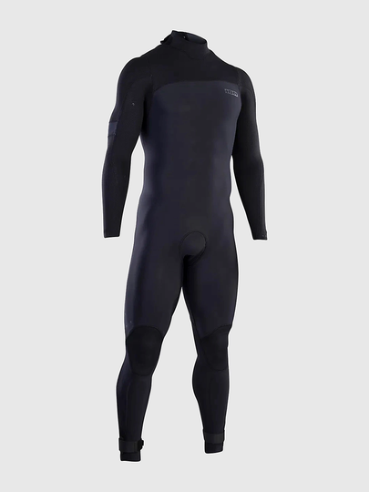 Ion Seek Amp 4/3 Back Zip Märkäpuku musta