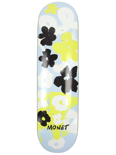 Monet Skateboards Bloom 8.25" Skateboard Deck sininen