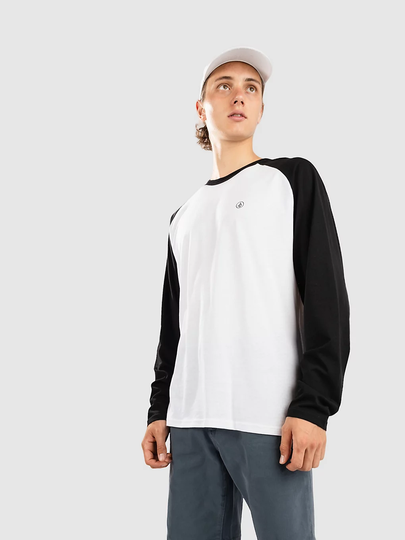 Volcom Pen Bsc Pitkähihainen T-paita valkoinen
