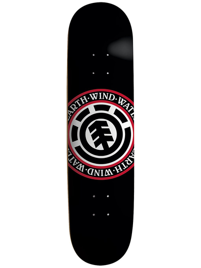 Element Seal Classic 8" Skateboard Deck musta